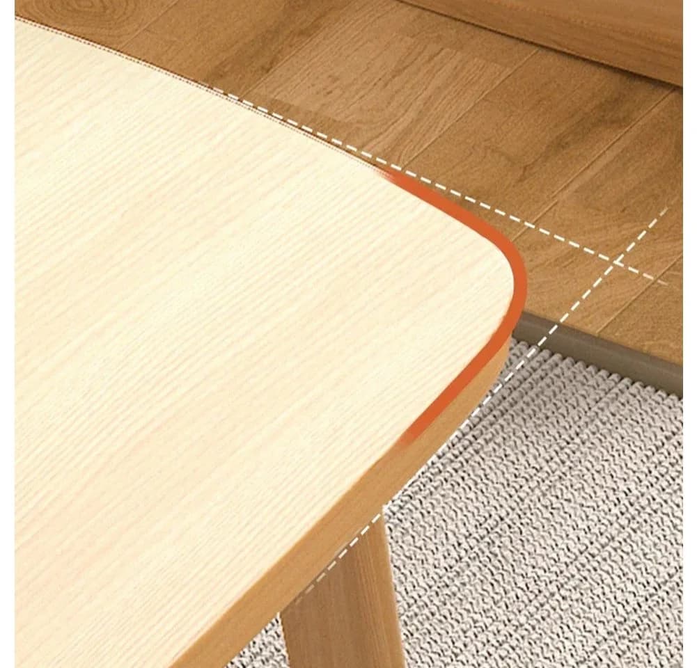 GarveeMore Klappbarer Couchtisch Hölzerner Mini-Schreibtisch - Bild 4