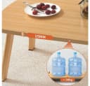GarveeMore Klappbarer Couchtisch Hölzerner Mini-Schreibtisch Bild 5