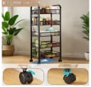 GarveeMore Standregal Metall Schwarz Multi-Layer Küche Rack Bild 4