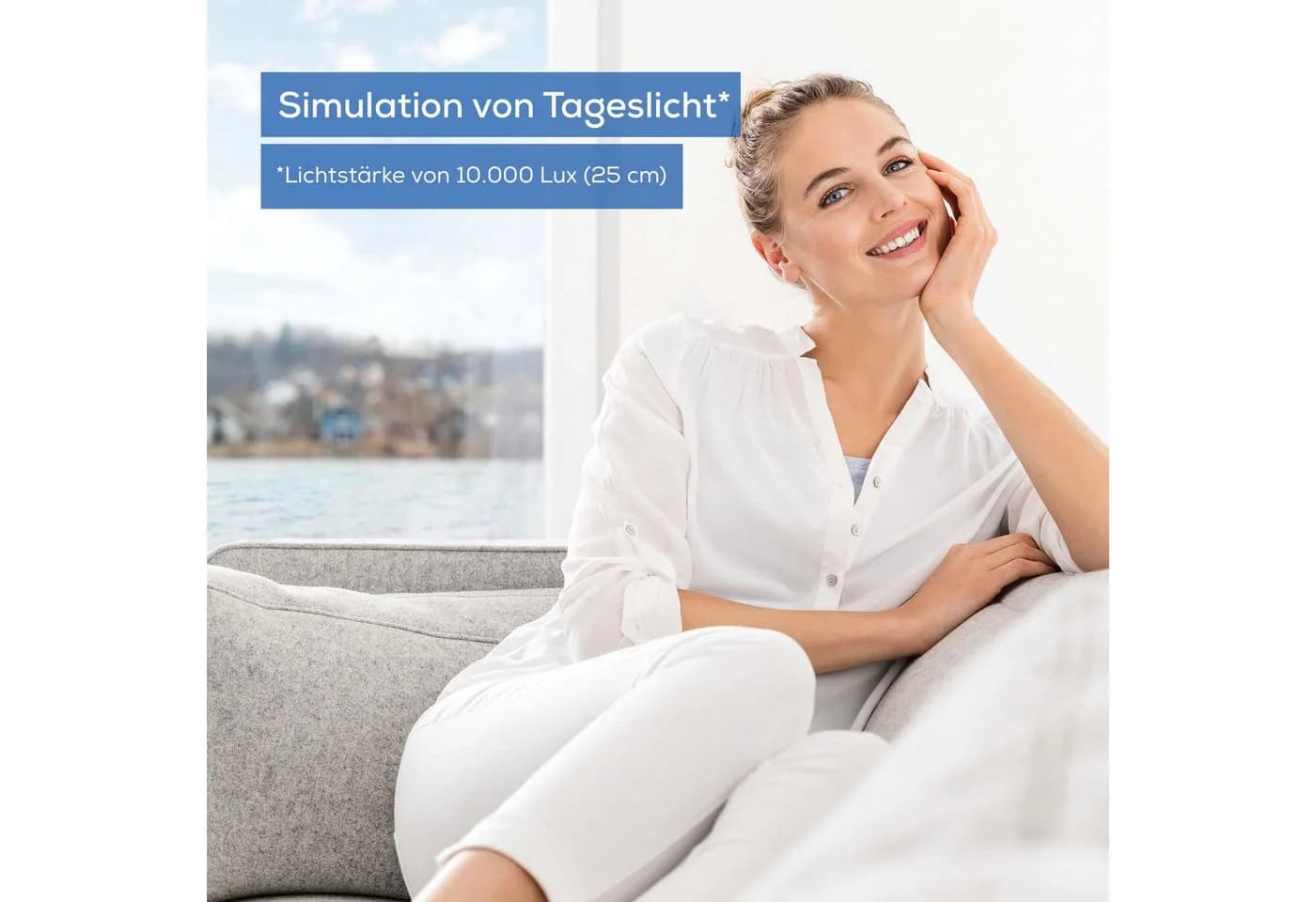 Beurer Tageslichtlampe TL 95 Silber/Weiß