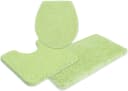 OTTO home Badematte Sanremo 3-tlg. Set Grün Polyester Uni Bild 2