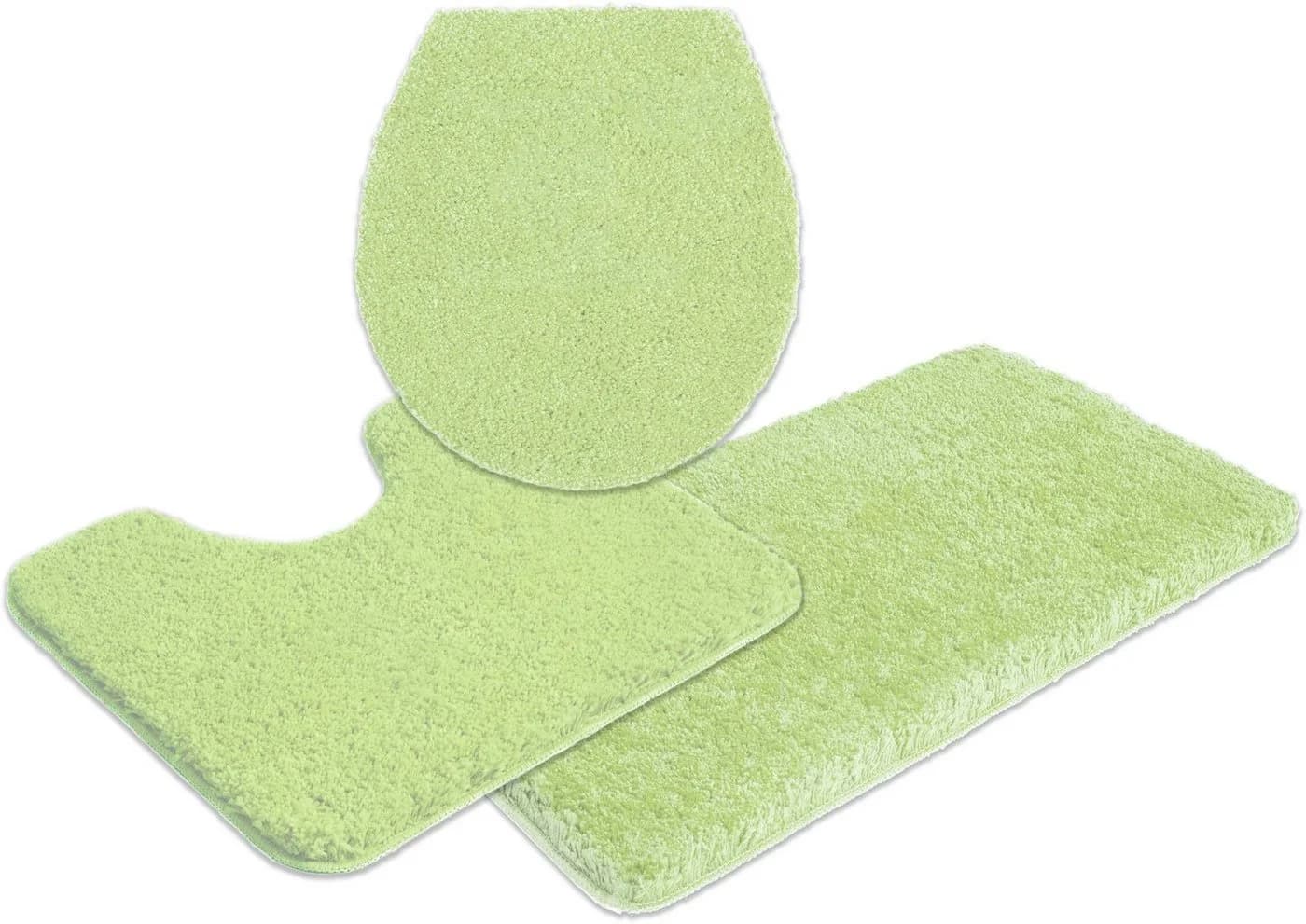 OTTO home Badematte Sanremo 3-tlg. Set Grün Polyester Uni - Bild 2