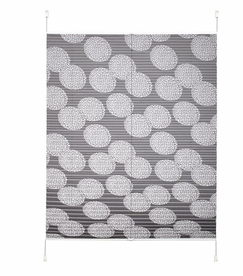 OTTO HOME Plissee Belum Grau Ausbrenner Klemmfix