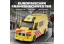 Bundviel Stadt-Rettungswagen Bausteine Set 648 Teile Gelb Bild 1
