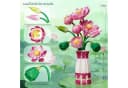Bundviel Lotus Flowers Building Kit 710 St. Rosa mit Vase Bild 4