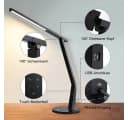TaoTronics LED Schreibtischlampe TT-DL10 Schwarz Dimmbar Bild 4