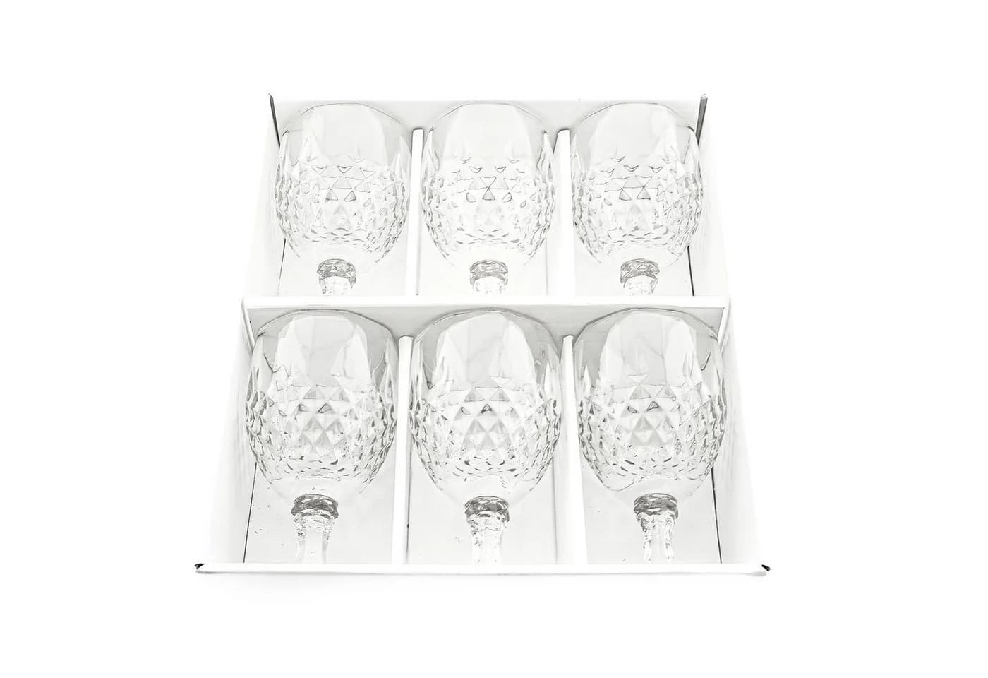 Sunay Glas 6er Set Retro-Look 260ml transparent - Bild 3