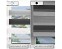 OUBO Doppelrollo Klemmfix ohne Bohren Verdunkelnd Polyester Bild 5
