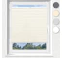 OUBO Plissee Klemmfix Beige ohne Bohren Bild 2