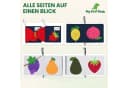 My First Book Stoffbuch Small Hands Bunte Früchte 0-12 Monate Fühlbuch Bild 5