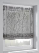 Raffrollo HEINE HOME grau 45x140cm - Transparent Bild 2