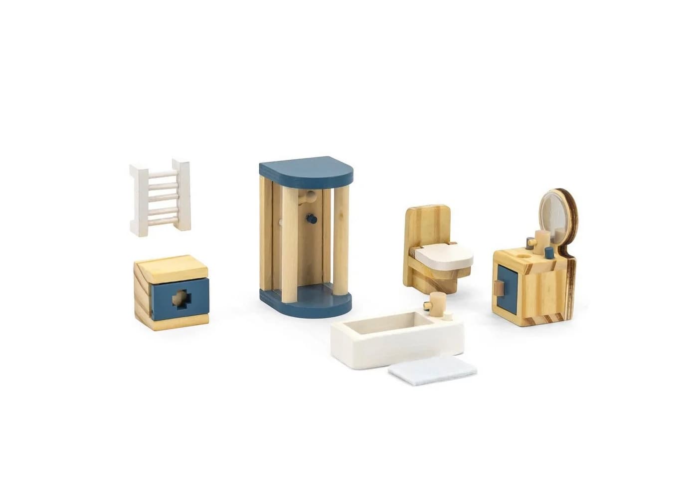 TikTakToo Puppenhausmöbel Komplettset 5 Zimmer für Biegepüppchen - Bild 2