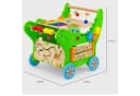 TikTakToo Lauflernwagen Baby Aktivity Walker Grün FSC-Holz Bild 3