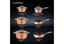 Scheffler Topf-Set 15-tlg. Induktion Aluminium Gold Bild 1