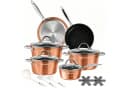Scheffler Topf-Set 15-tlg. Induktion Aluminium Gold Bild 2