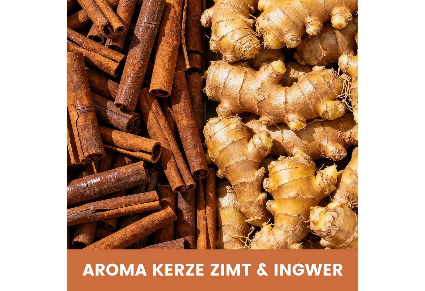 Bundviel Duftkerze Cinnamon & Ginger 6er Pack 550g - Bild 5