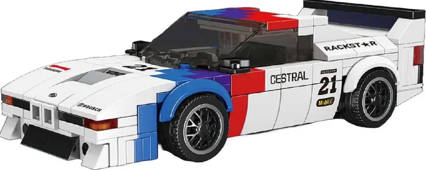 Mould King 27062S Speed Champion BMW M1 363 Teile Konstruktions-Spielset