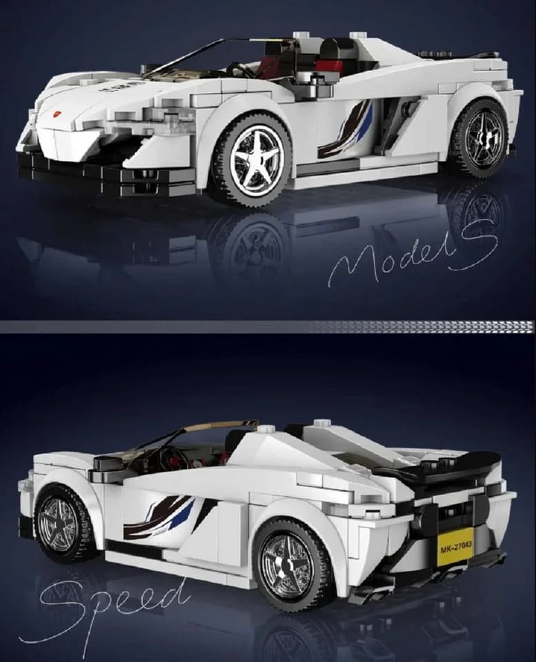 Mould King 27043 Speed Champion McLaren 650S 352 Teile Konstruktions-Spielset - Bild 3