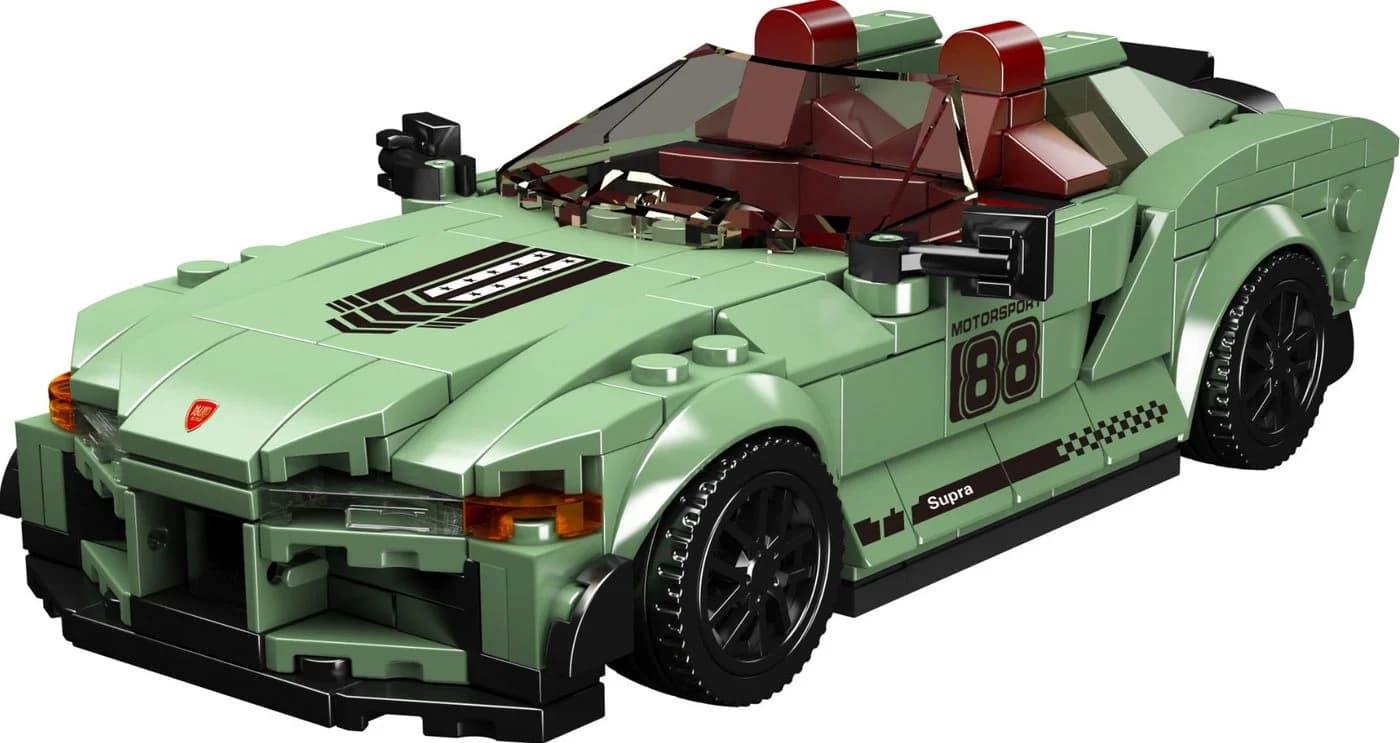 Mould King Speed Champion Supra Cabriolet 348 Teile Konstruktions-Spielset