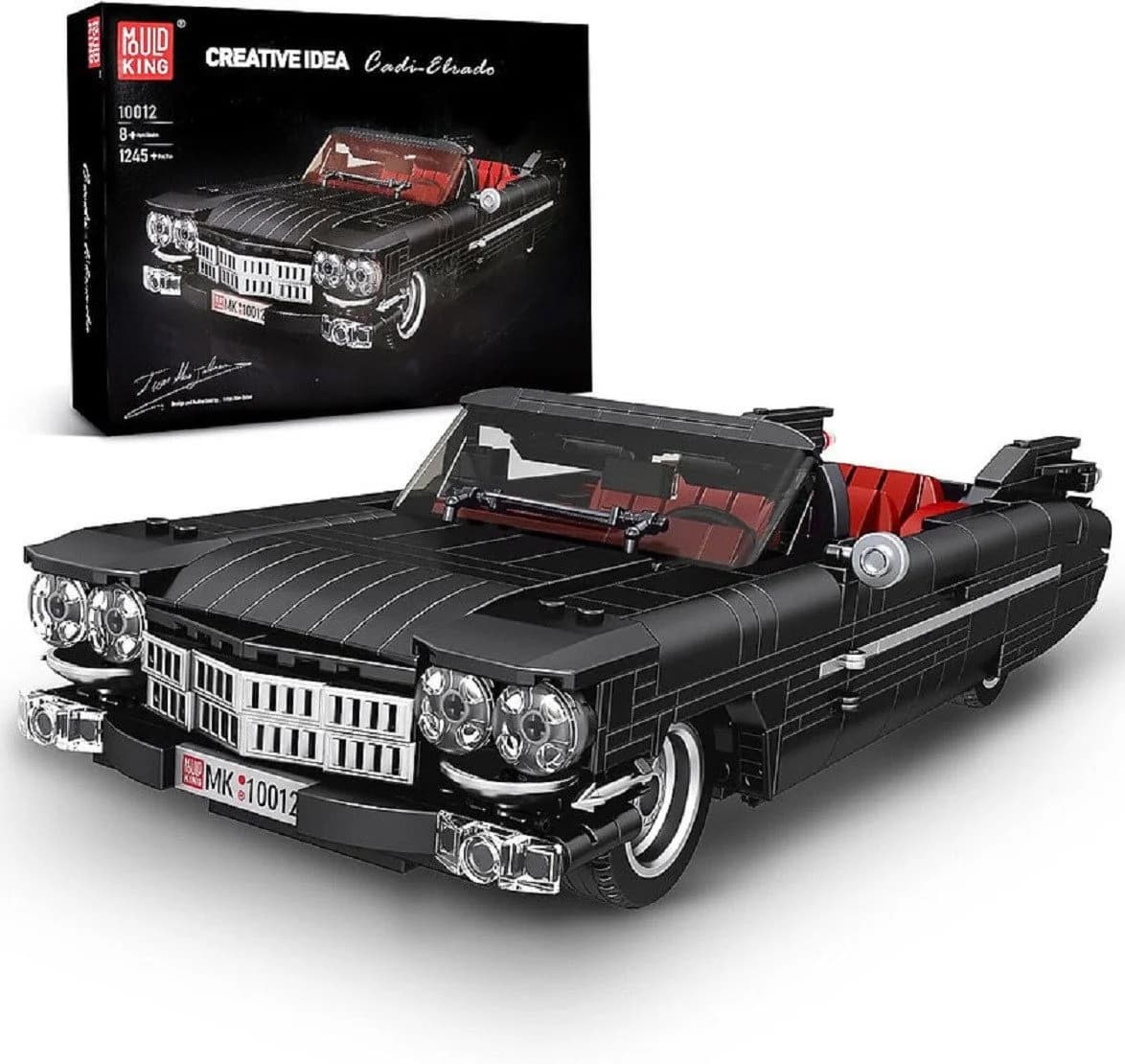 Mould King 10012S Cadillac Eldorado 1245 Teile Klemmbausteine - Bild 2