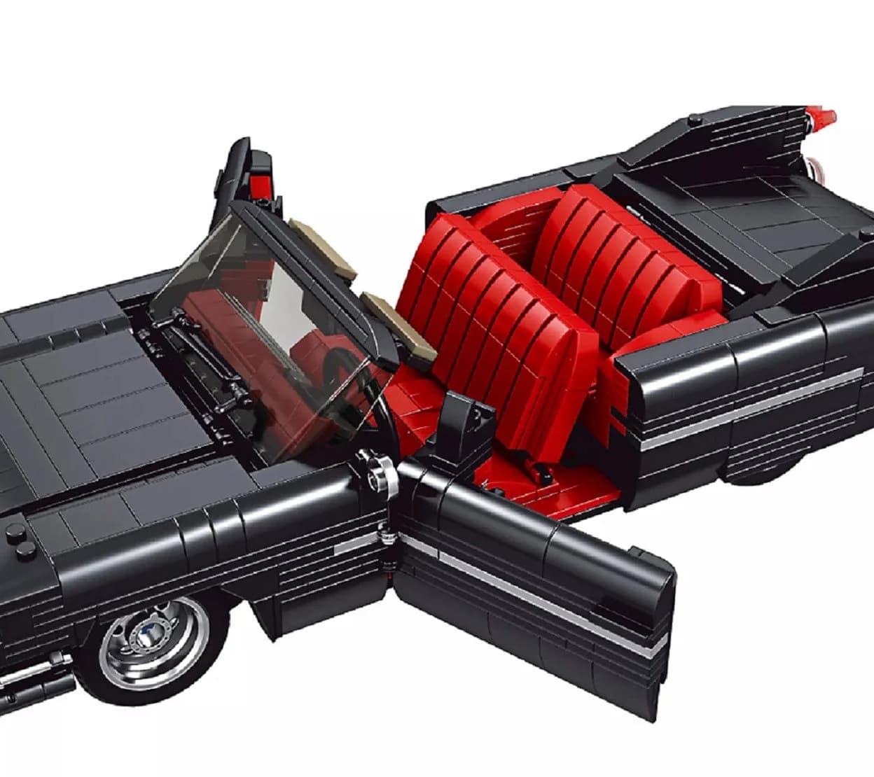 Mould King 10012S Cadillac Eldorado 1245 Teile Klemmbausteine - Bild 4