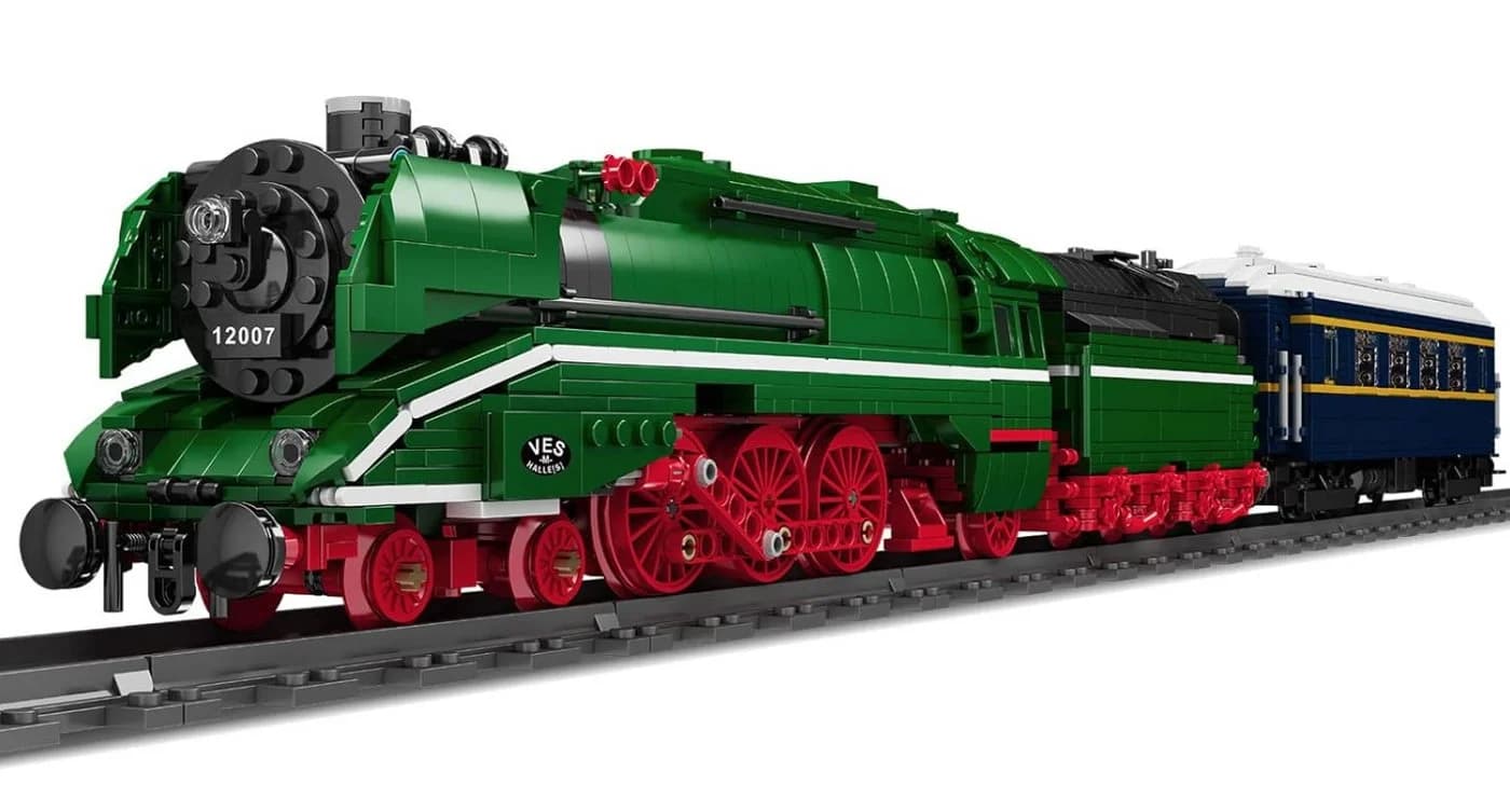 Mould King 12007 BR18 201 German Express Konstruktions-Spielset 2348 Teile