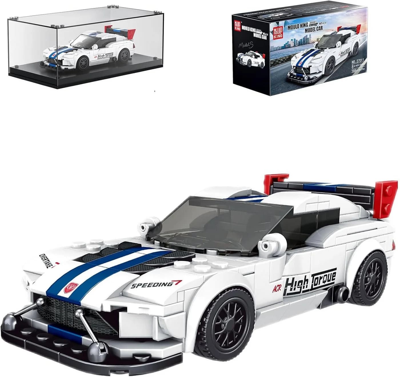 Mould King 27011S Speed Champion Viper ACR 388 Teile Konstruktions-Spielset - Bild 2