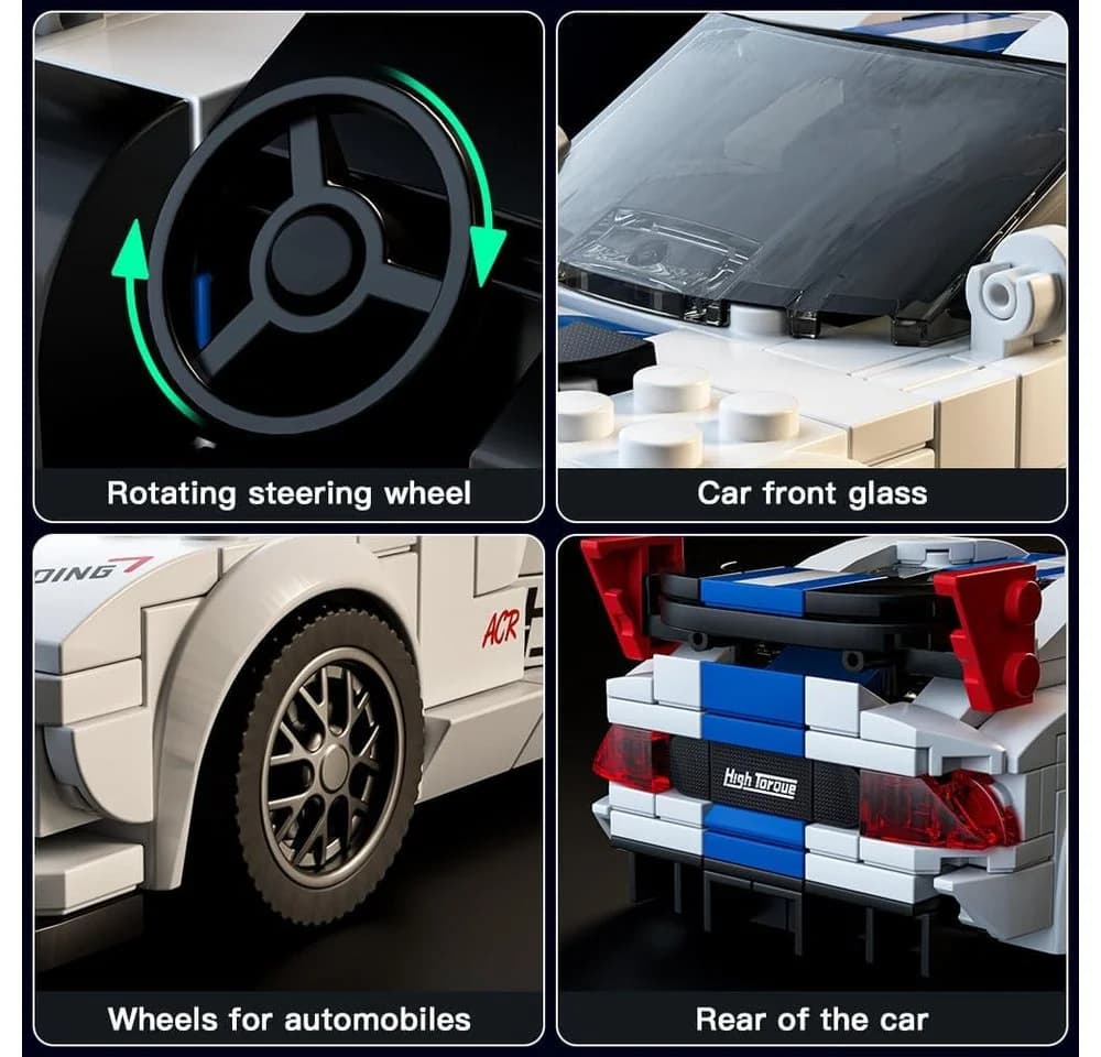 Mould King 27011S Speed Champion Viper ACR 388 Teile Konstruktions-Spielset - Bild 4