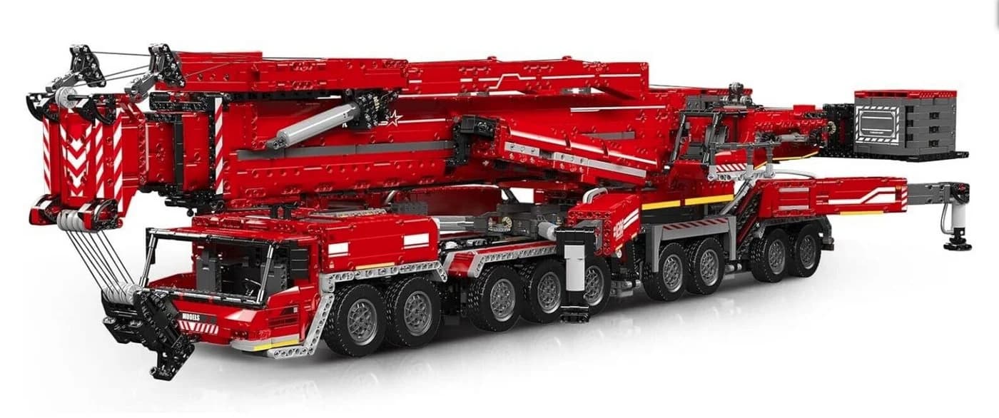 Mould King 17008 Lieboherr LTM11200 rot Konstruktions-Spielset 8506 Teile