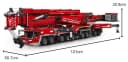 Mould King 17008 Lieboherr LTM11200 rot Konstruktions-Spielset 8506 Teile Bild 3