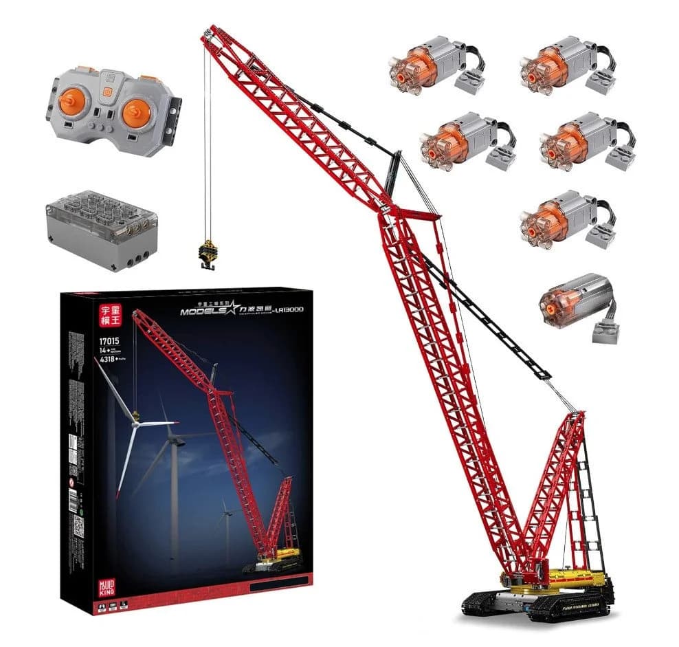Mould King 17015 Crawler Crane LR13000 Konstruktions-Spielset 4567 Teile