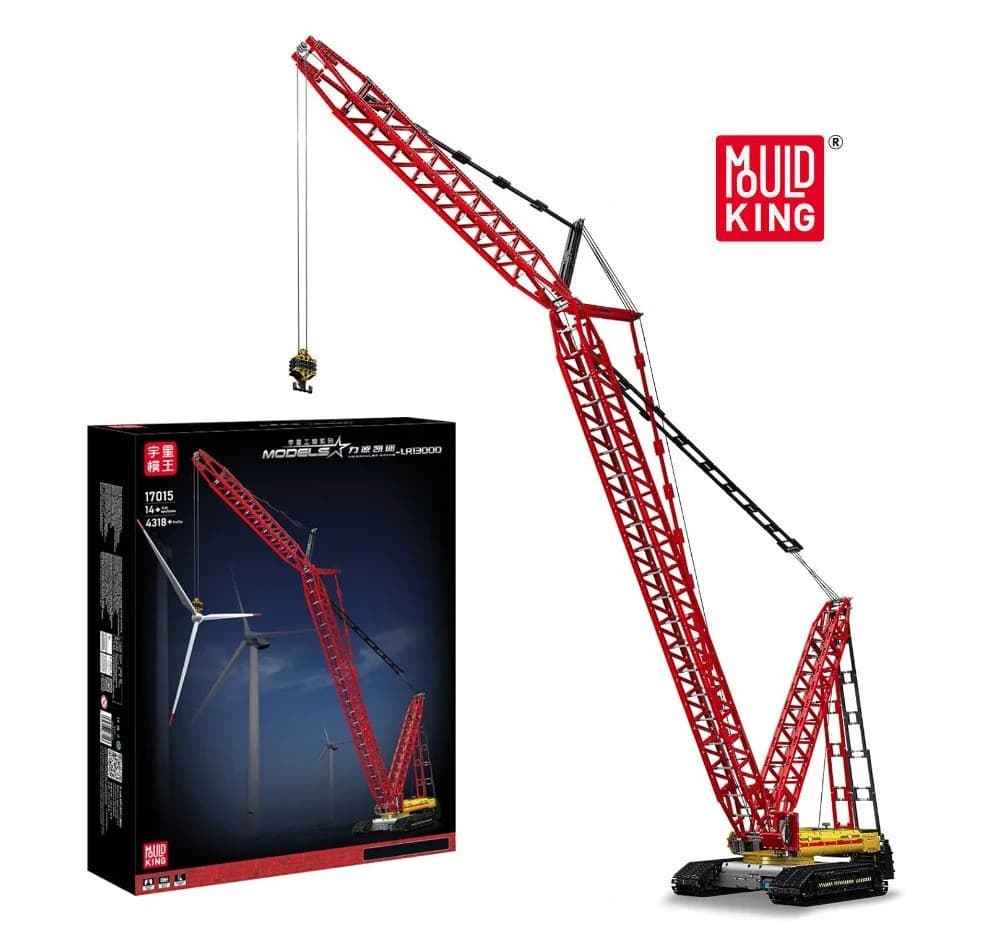 Mould King 17015 Crawler Crane LR13000 Konstruktions-Spielset 4567 Teile - Bild 2