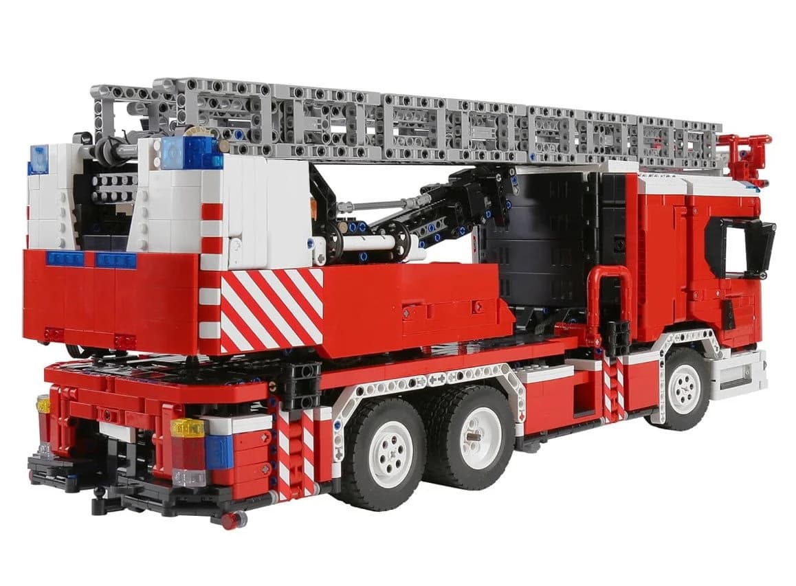 Mould King 17022 Feuerwehr-Drehleiter Konstruktions-Spielset 4886 Teile