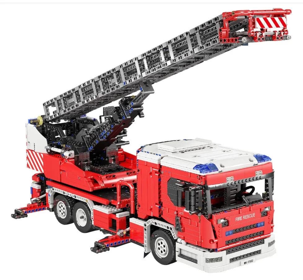 Mould King 17022 Feuerwehr-Drehleiter Konstruktions-Spielset 4886 Teile - Bild 2