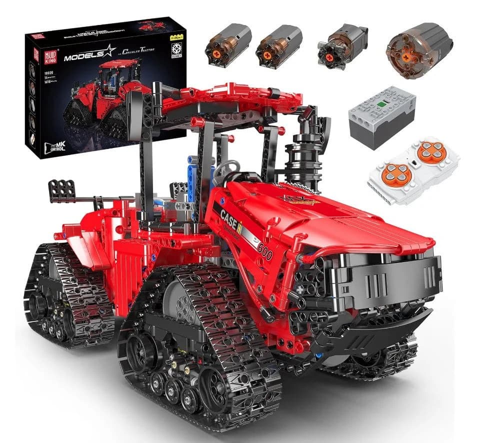 Mould King 18020 Raupenschlepper Konstruktions-Spielset 1769 Teile