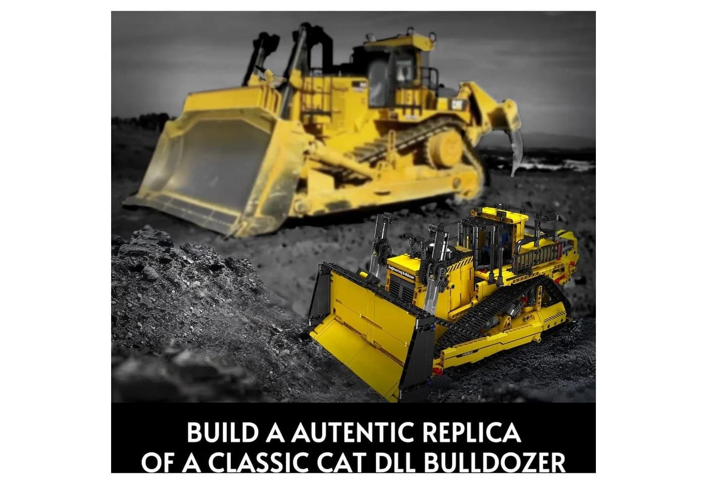 Mould King 15084 D11 Bulldozer Konstruktionsspielsteine Ferngesteuert