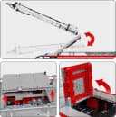 Mould King 19004S Feuerwehr Flughafen Rettungswagen 6653 Teile Motorisiert Bild 5