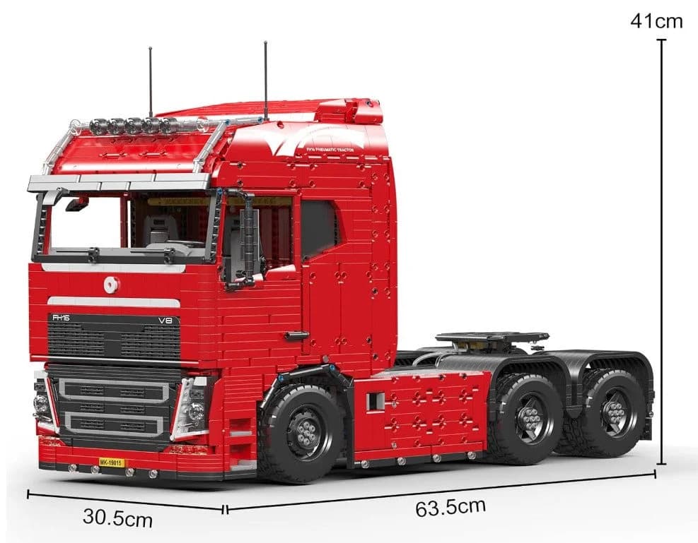 Mould King 19015 Pneumatik-LKW Konstruktions-Spielset 4868 Teile