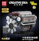 Mould King 10088S V8 Motor Konstruktions-Spielset 535 Teile Fernbedienung Bild 2