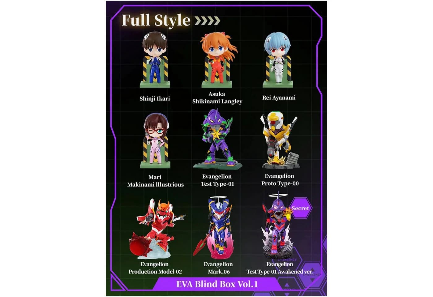 Funism EVA Neon Genesis Evangelion Figuren – Blind Box