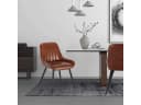 EUGAD Esszimmerstuhl 4er Set Retro PU Kunstleder Metallbeine Bild 1