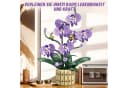 Bundviel Purple Orchid Flower Baustein-Spielbausteine 832 St. Lila Bild 3