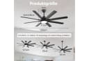 Sofucor Deckenventilator mit LED & Fernbedienung, Ø 132 cm, 6 Windstärken Bild 1