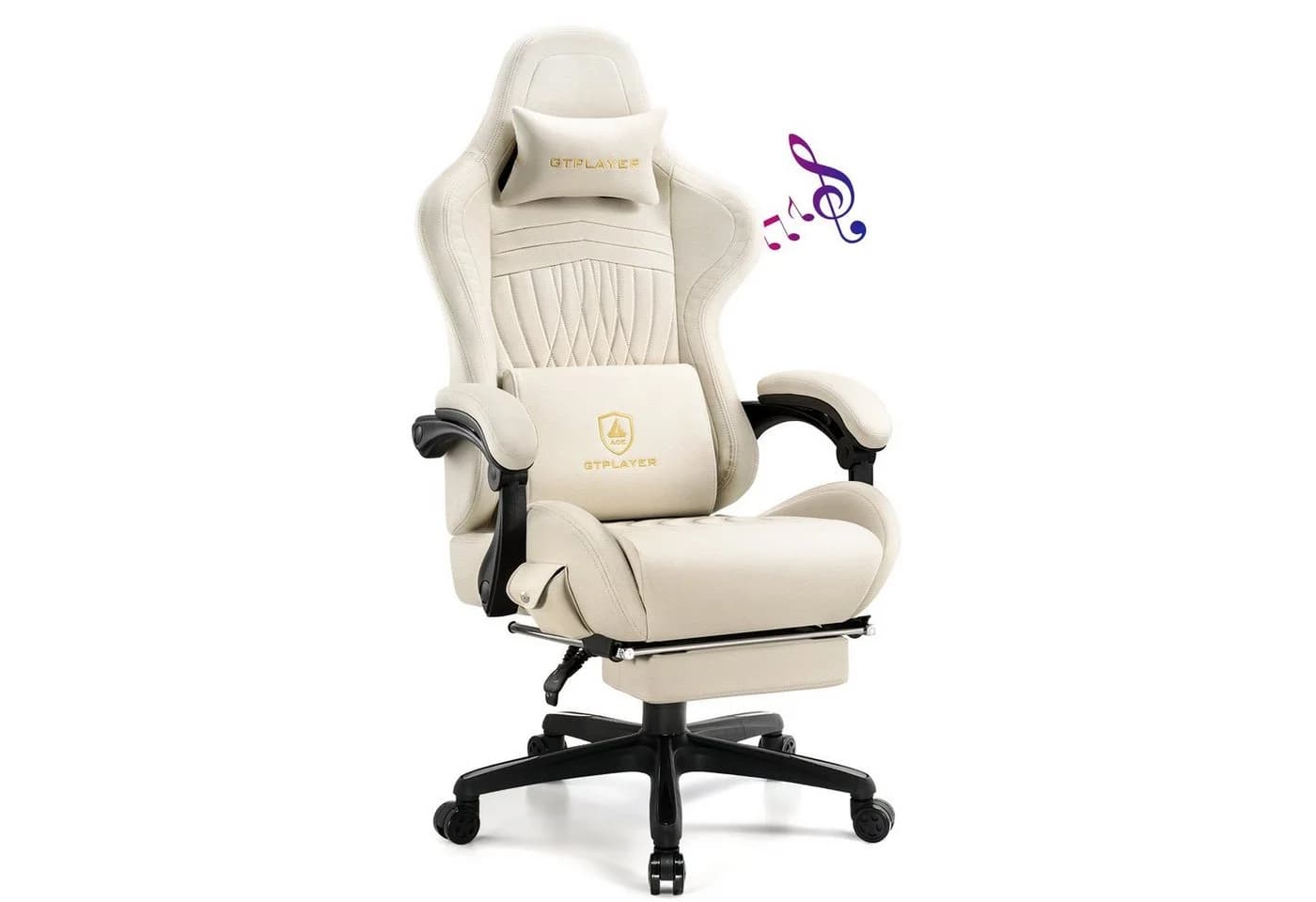 GTPLAYER Gaming-Stuhl ergonomisch mit Lautsprechern - Bild 2