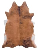 OTTO HOME Teppich Kuhfell-Look Kunstfell Braun 77x100cm Bild 2