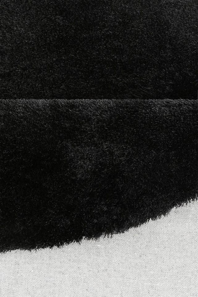 Bruno Banani Hochflor-Bettumrandung Schwarz Uni-Design 3er-Set - Bild 4
