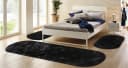 Bruno Banani Hochflor-Bettumrandung Schwarz Uni-Design 3er-Set Bild 5