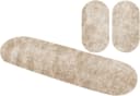 Bruno Banani Hochflor-Bettumrandung Dana 3er-Set Beige Bild 1
