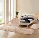 Bruno Banani Hochflor-Bettumrandung Dana 3er-Set Beige Bild 3
