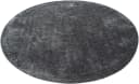 Bruno Banani Hochflor-Teppich Grau Rund Uni-Design Bild 4